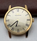 Technos Napoleon 17 Jewels  Vintage Men's Watch Works  32 hours