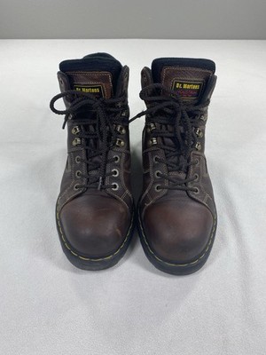 Dr. Marten Industrial Steel Toe Safety Boots Men\'s Size 9 Brown ASTM F2413-11 Men main image 2