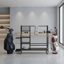 Golfbag-St&auml;nder Stabil Metall-Golfst&auml;nder Multifunktional f&uuml;r Club Facility