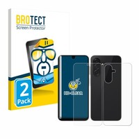 2X Samsung Galaxy A26 5G (Display+RüCkseite) Displayschutzfolie Transparent