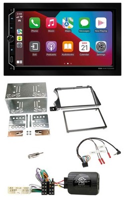 ESX 2DIN DAB USB Steering Wheel Bluetooth Car Stereo for SangYong Actyon Kyron 06-11