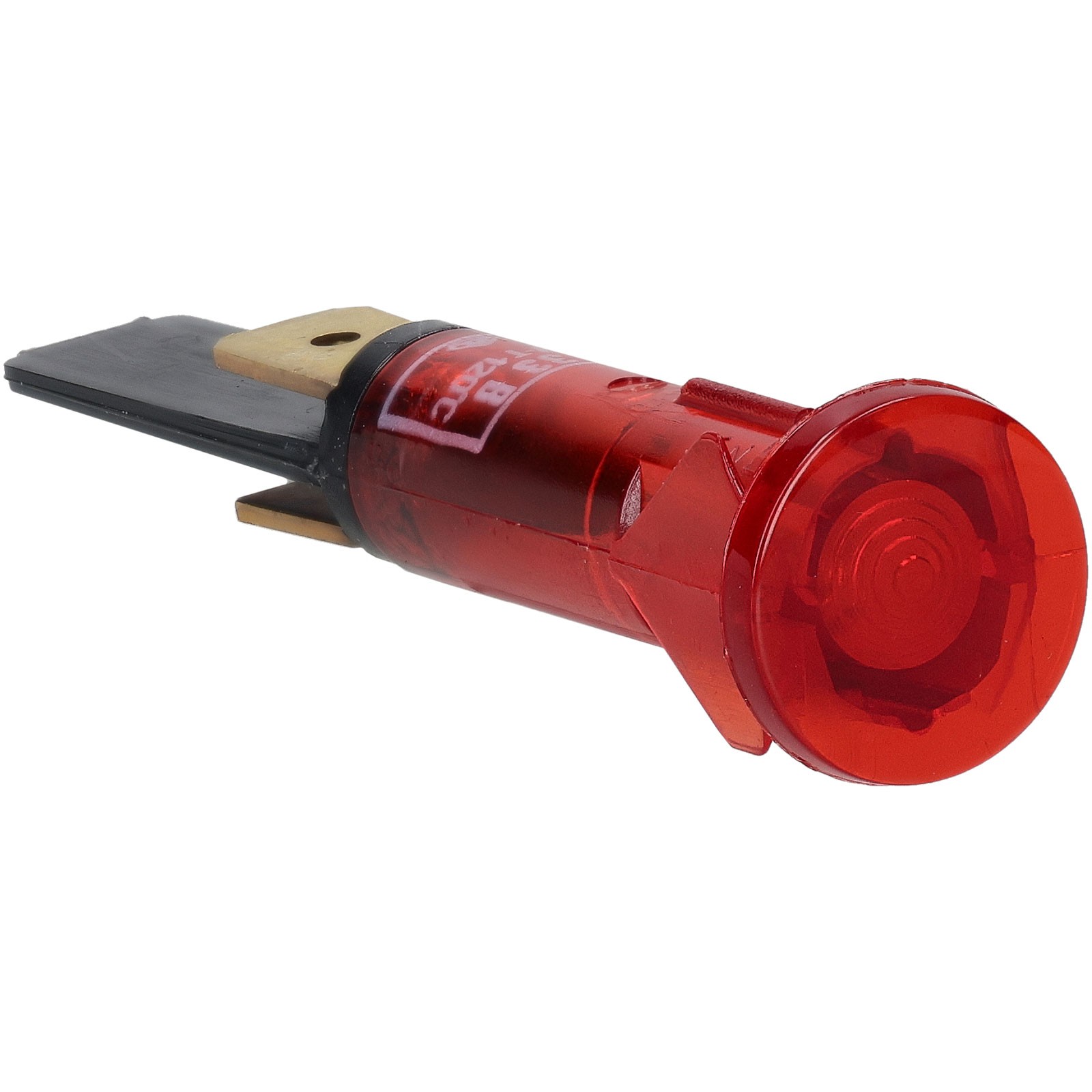 R-TECH Neon indicator light, round, red, 240V, T120