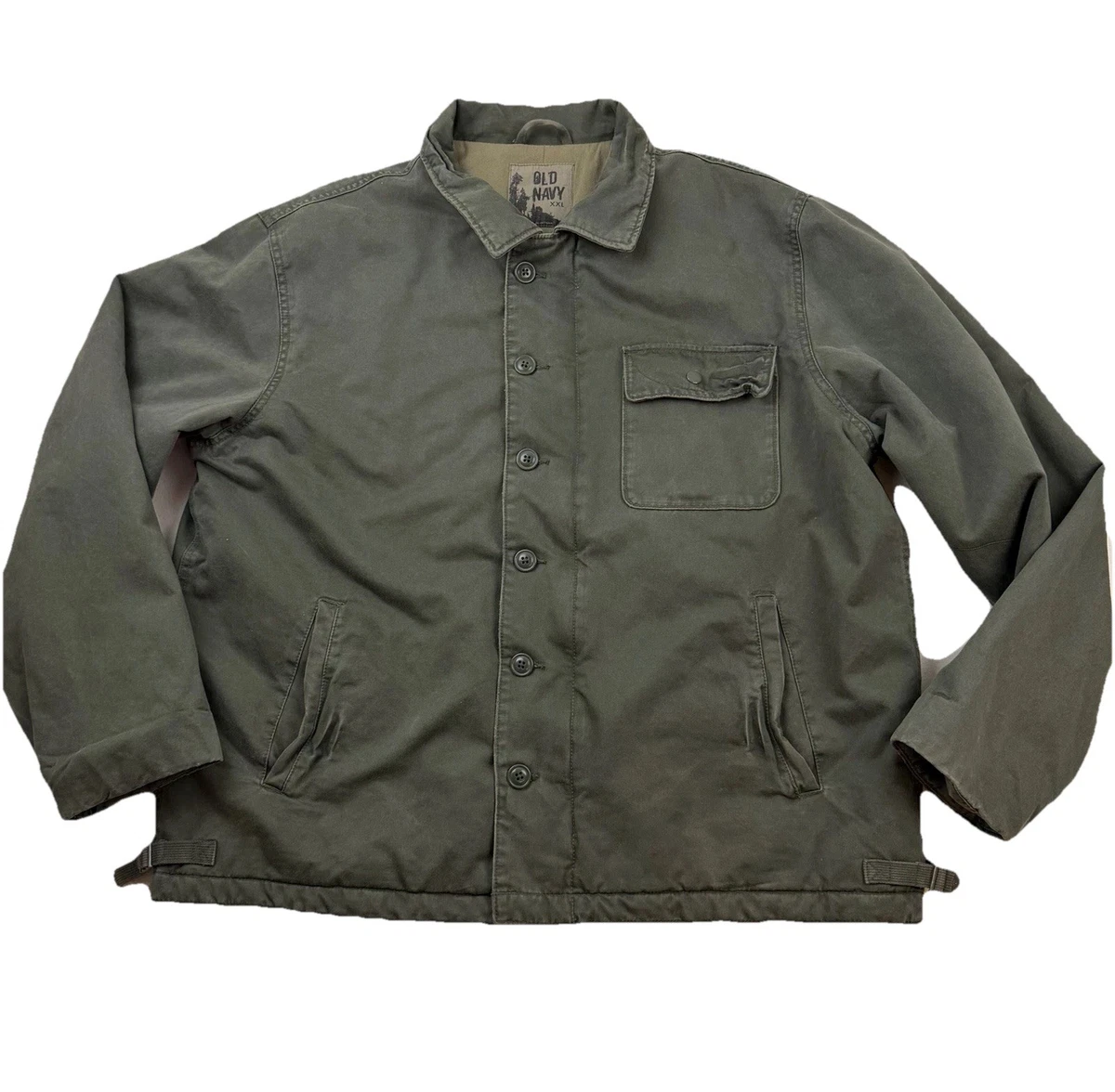 Navy Utility Jacket In Vintage Outerwear Coats & Jackets For Men