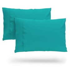 Premium Rayon Derived from Bamboo Pillowcase Set of 2 - Ultra Soft, Cooling ...