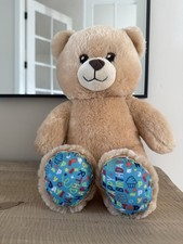 2022 Build A Bear Happy Birthday Brown Teddy Bear Plush Stuffed Animal 15" BAB