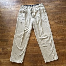 Vintage Polo Ralph Lauren classic golf Pleated Pants size 35 X 31 Made in USA