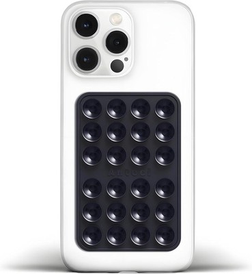 Medium-Sized Silicone Suction Phone Case Adhesive Mount, Durable Hands-Free Hold