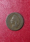 1874 Indian Head Cent Good Condition Semi Key Date Penny Coin As Pictured #J31