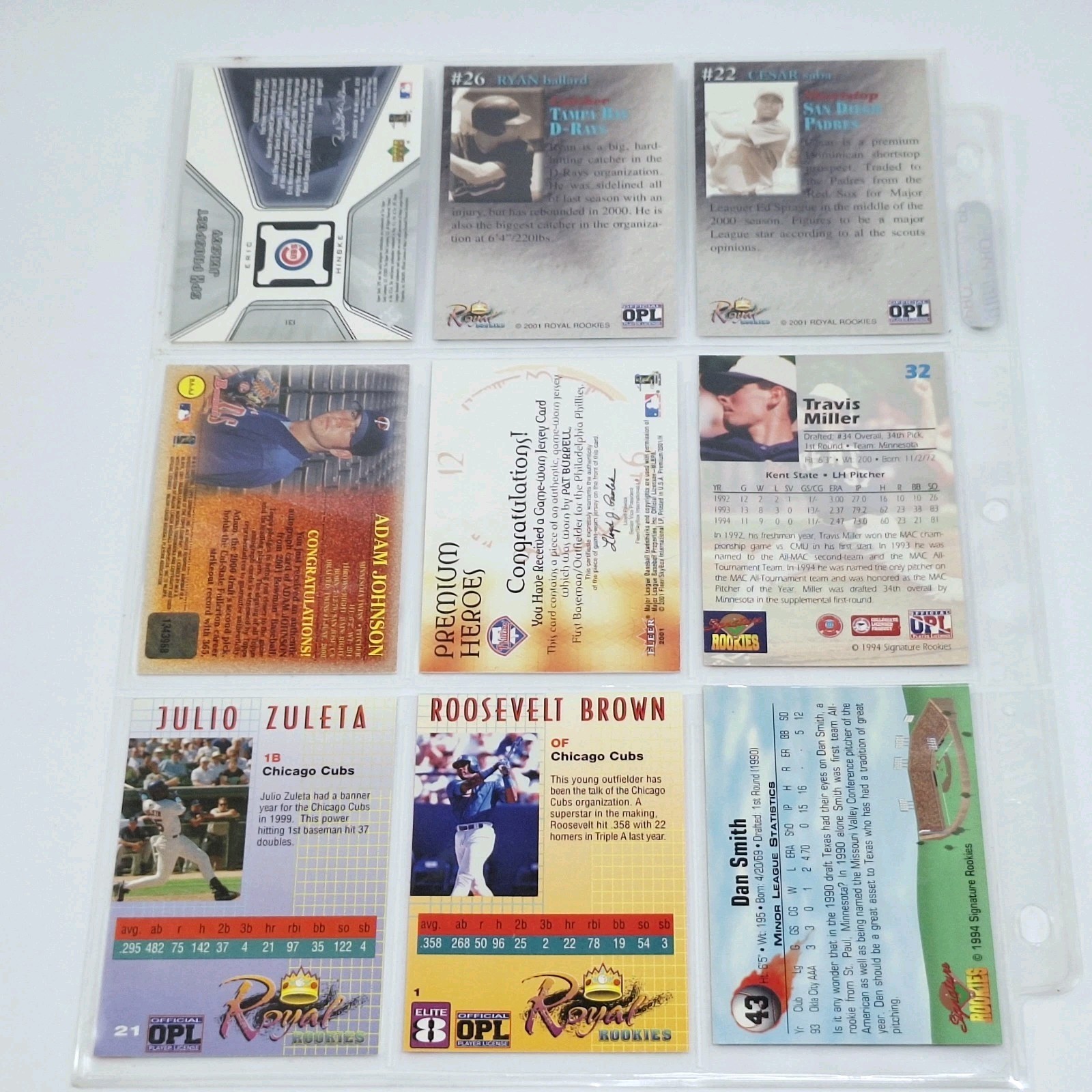 9x Baseball Auto & Game Used Relics RCs FREE SHIPPING view 2