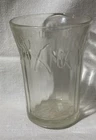 Jeannette IRIS AND HERRINGBONE Crystal Flat Water Tumbler glass