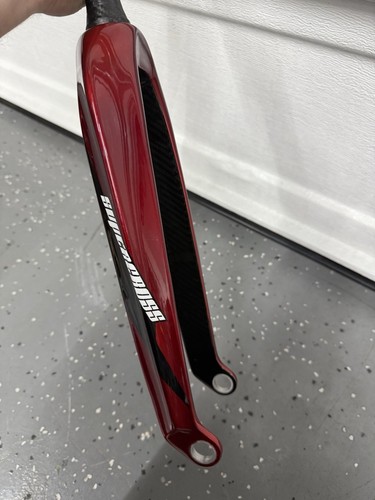 Supercross Speedline 24" carbon Bmx fork 1-1/8” Tapered Steer Tube 20mm Dropout - Picture 11 of 13
