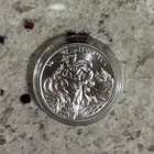 HERMES Intaglio Mint Greek Mythology Series One Ounce .999 Fine Silver Art Round