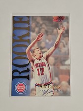 1994-95 NBA Hoops Rookie Bill Curley Detroit Pistons #321 RC Card. rookie card picture