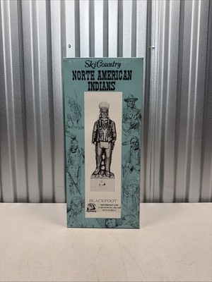 Ski Country North American Indians Whiskey Decanter - Blackfoot