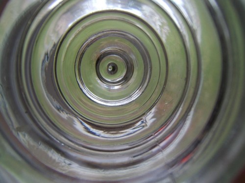 VINTAGE CLEAR TIER PERCOLATOR GLASS COVER TOP BASE 2" WIDE NOS - 第 5/6 張圖片
