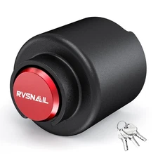 Universal Heavy Duty Tow Trailer Coupler Lock fits 2 in Anti-Theft Trailer Lock