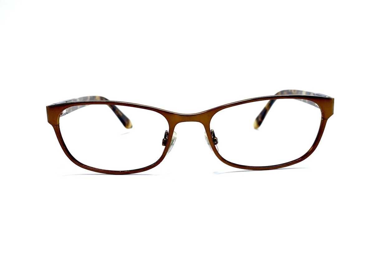 Kate Spade New York Tortoise Cat Eye Eyeglass Frames RX Ready Kate Spade NY Blue Tortoise Metal Gold Cat Eye Eyeglasses  main image 4