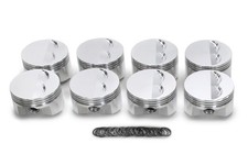Srp Sbc Flat Top Piston Set 4.155 Bore