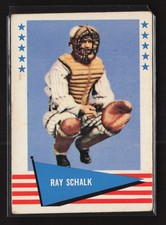 Ray Schalk 1961 Fleer Baseball Greats (F418-3) #136 TYW6