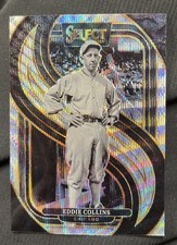 2025 Panini Select - Premier Level Eddie Collins #138 Silver Wave Prizm
