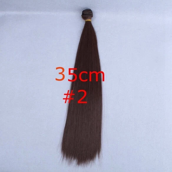 35*100cm Doll Accessories Long Straight Hair Wig Multi-color For 1/3 1/4 Dolls - Image 4 of 4