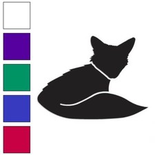 Fox, Vinyl Decal Sticker, Multiple Colors  Sizes 868