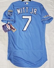 AUTHENTIC MAJESTIC 60 4XL, BOBBY WITT JR. KANSAS CITY ROYALS FLEX BASE Jersey