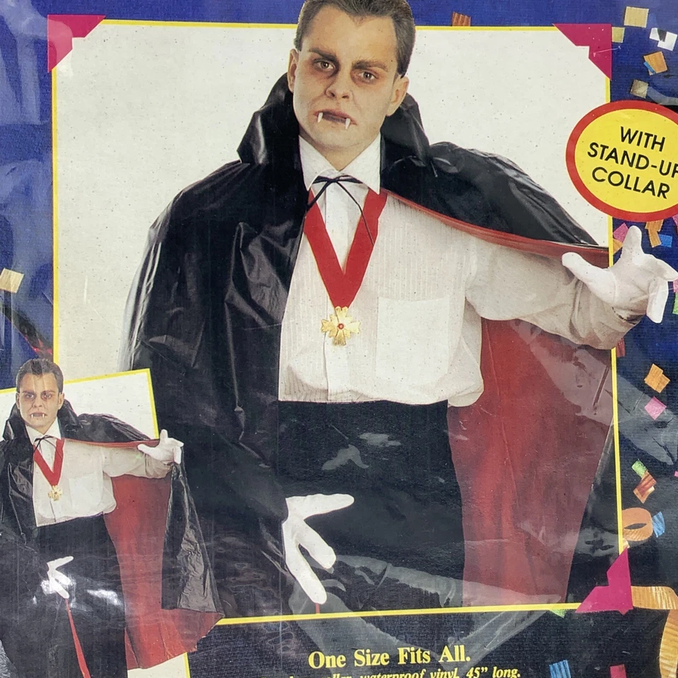 Capa Rubies 45" Reversible Talla Única Para Todos Negro/Rojo Nueva Foto 3 de 4