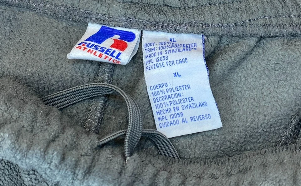 Pantalones deportivos de colección Russell Athletic Y2K polar gris talla YXL (se ajusta como S/M) Foto 3 de 4