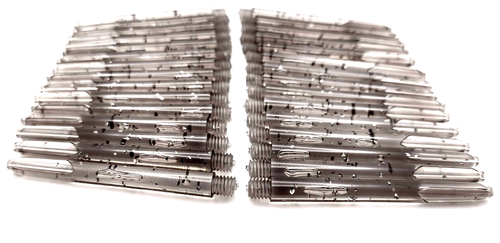 Dartschäfte Dart Schäfte Polycarbonat klar Glimmer 10 Sets / 30 Stück Packung 47mm - Bild 5 von 8