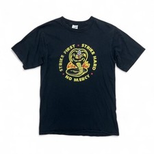 Cobra Kai Karate Kid Logo T-Shirt Black Small