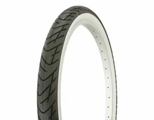NEW! DURO TIRE IN 24 X 2.125 BLACK/WHITE SIDE WALL DB-1012.