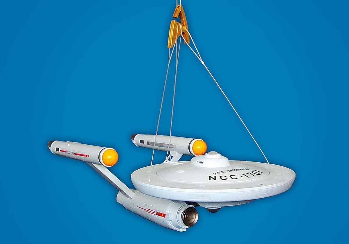PLAYMOBIL Star Trek USS Enterprise NCC-1701 – Mit AR-App, Licht & Sound, 150 Teile, Für 10-99 Jahre