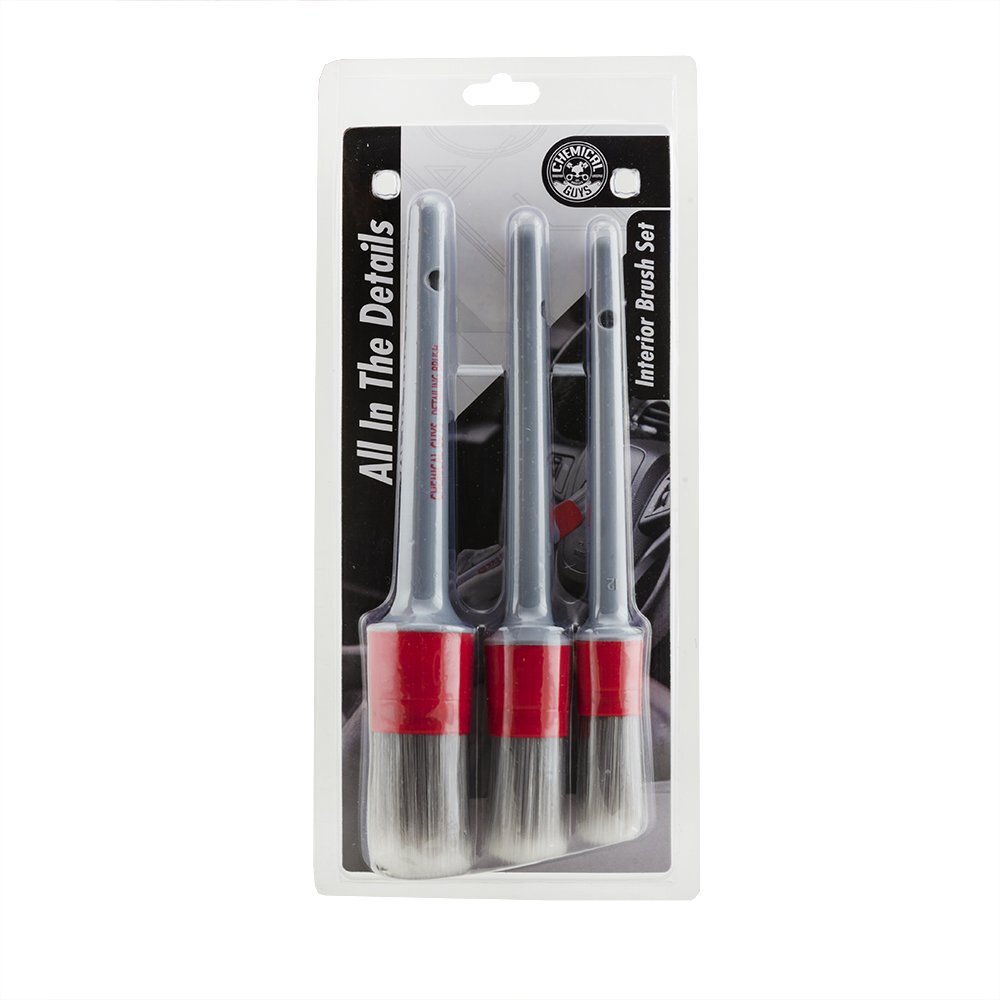 Chemical Guys ACC600 All In The Details Interior Detailing Brush Set