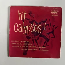 Various ‎– Hit Calypsos! Label: Capitol Records ‎– EAP 1-852 Rare Argentine Pres