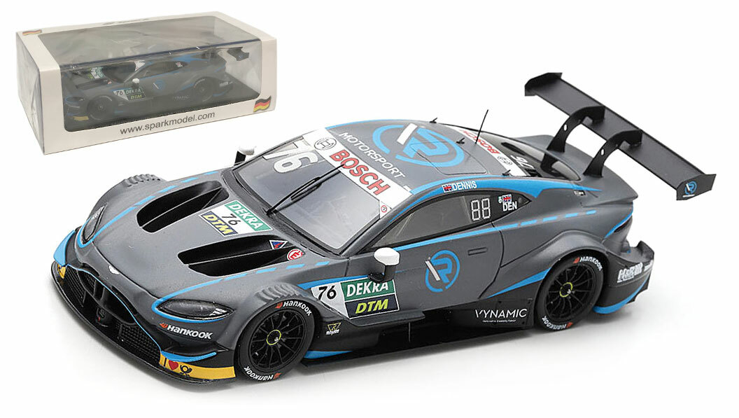 Spark SG458 Aston Martin Vantage #76 DTM 2019 - Jake Dennis 1/43 Scale