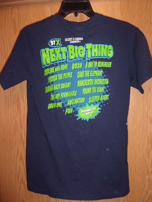 T-shirt Homme Concert Rock 97X - Bush, Sublime With Rome - Taille S - Occasion Bon état