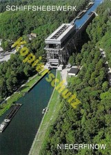 Niederfinow AK Eberswalde Schiffshebewerk Ansichtskarte Oder-Havel-Kanal