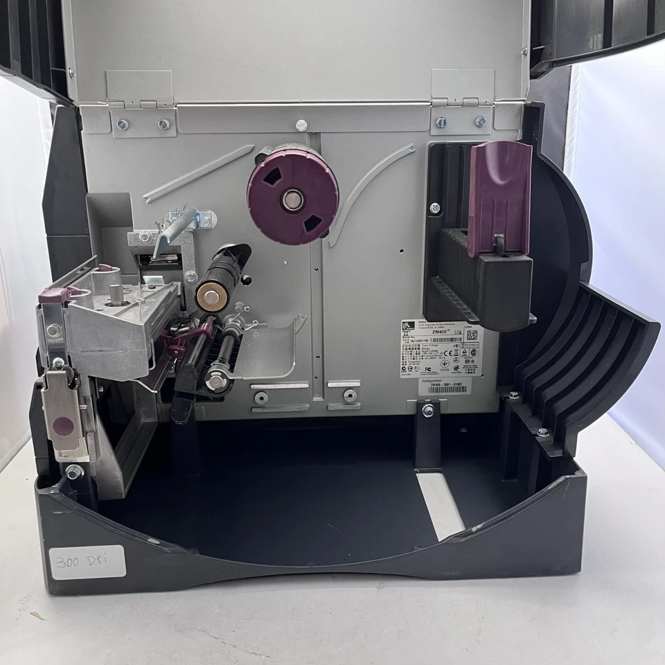 Zebra ZM400 Industrial TT/DT Label Printer ZM400-3001-0100T 300dpi Ethernet USB - Image 3 of 4