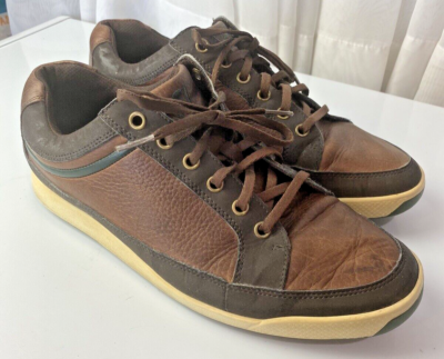 Footjoy Mens 9.5M Contour Casual Spikeless Golf Shoes Brown  display picture 3