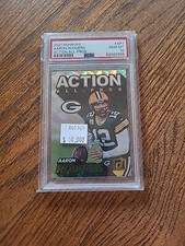 Nice 2021 Donruss Aaron Rodgers Action All Pros #AP1. PSA 10 GEM. 001365