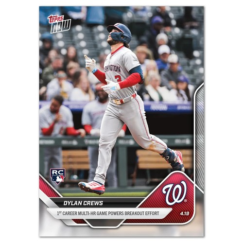 2025 Topps Now 87 Dylan Crews