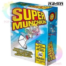 SUPER MUNCHKIN Raven Gioco di Carte Tavolo ITALIANO RDMU20
