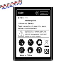 Long Lifespan 1550mAh Replacement Li-ion Battery f Cingular Flip IV U102AA Phone