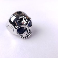 Alien Skull Ring 316 Stainless Steel Heavyweight Sz 10 Biker Rockabilly Soul
