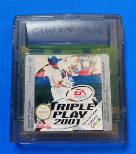 Triple Play 2001 - Nintendo Game Boy Color/GBC - PAL - SOLO CARTUCCIA - Foto 1 di 1
