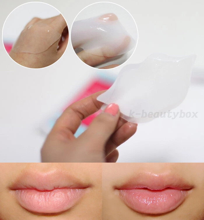 ПЛАСТЫРЬ ДЛЯ ГУБ ГЕЛЬ гидрогель интенсивный уход за губами гель пластырь 7 шт гидрогель пластырь для губ новый - Изображение 3 из 4