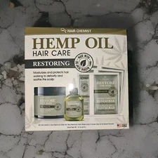 Hair Chemist Hair Care Restoring Hemp Set