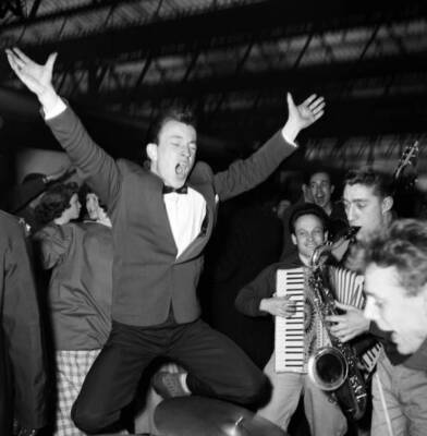 Bill Haley On His First Visit To England 1950S Old Photo 12