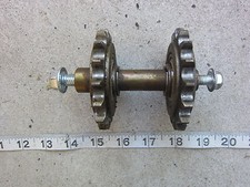 Double 40 17T 1" Dia Sprocket, Used